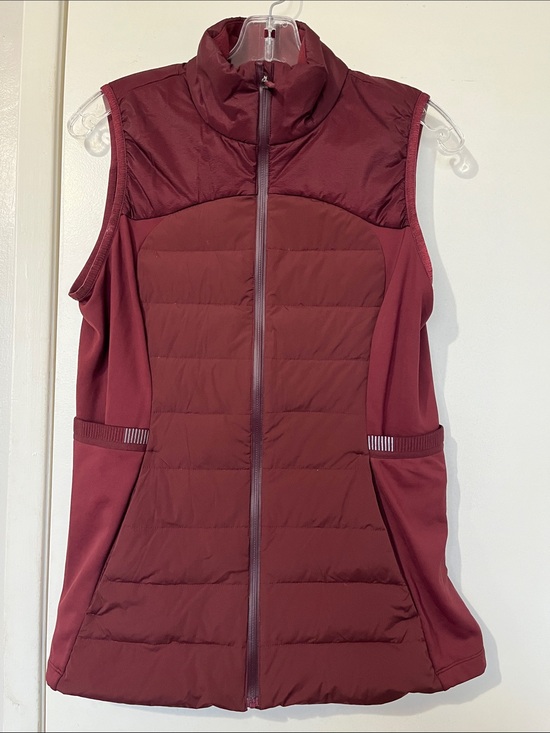 lululemon athletica Jackets & Blazers - Lululemon Down for It All Running Vest size 10